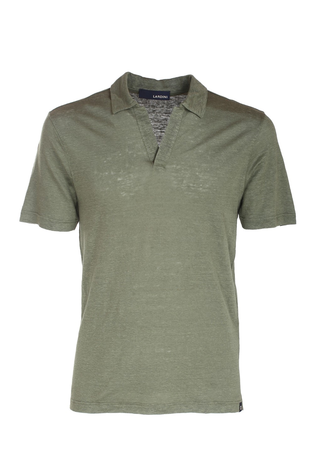 shop LARDINI Saldi Polo: Lardini polo in puro lino.
Colletto senza bottoni.
Maniche corte.
Regular fit.
Composizione: 100% lino. 
Fabbricato in Italia.. EPLPMC57 EP60023-500 number 3765083